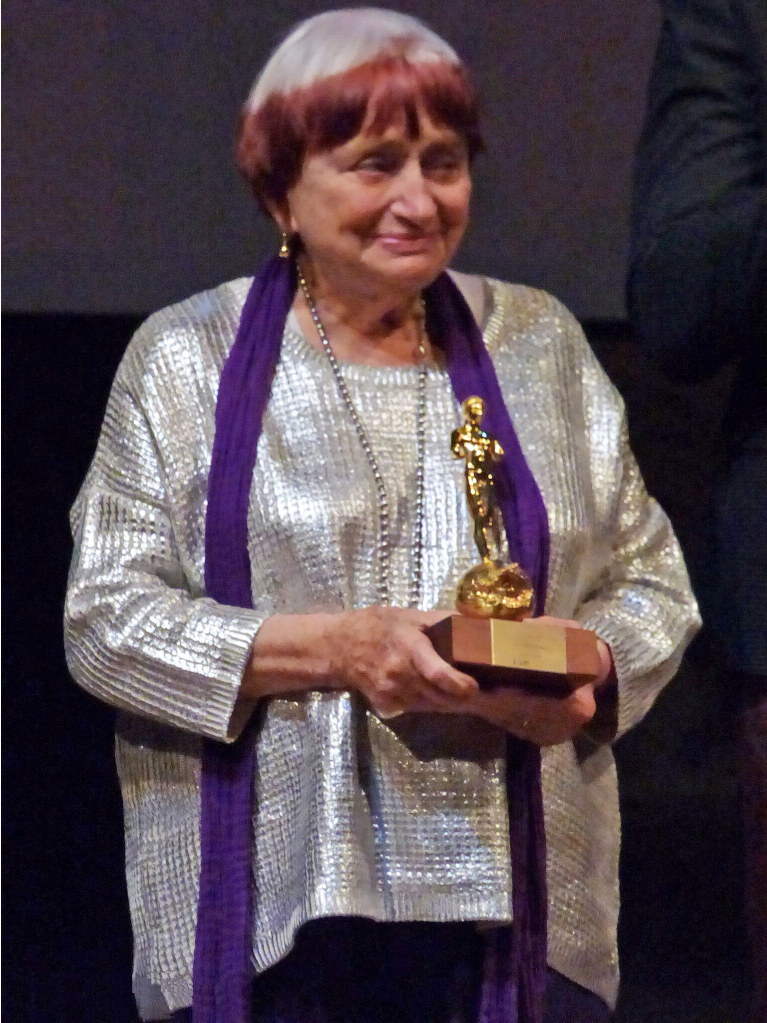 Agnès Varda riceve l'Efebo d'oro