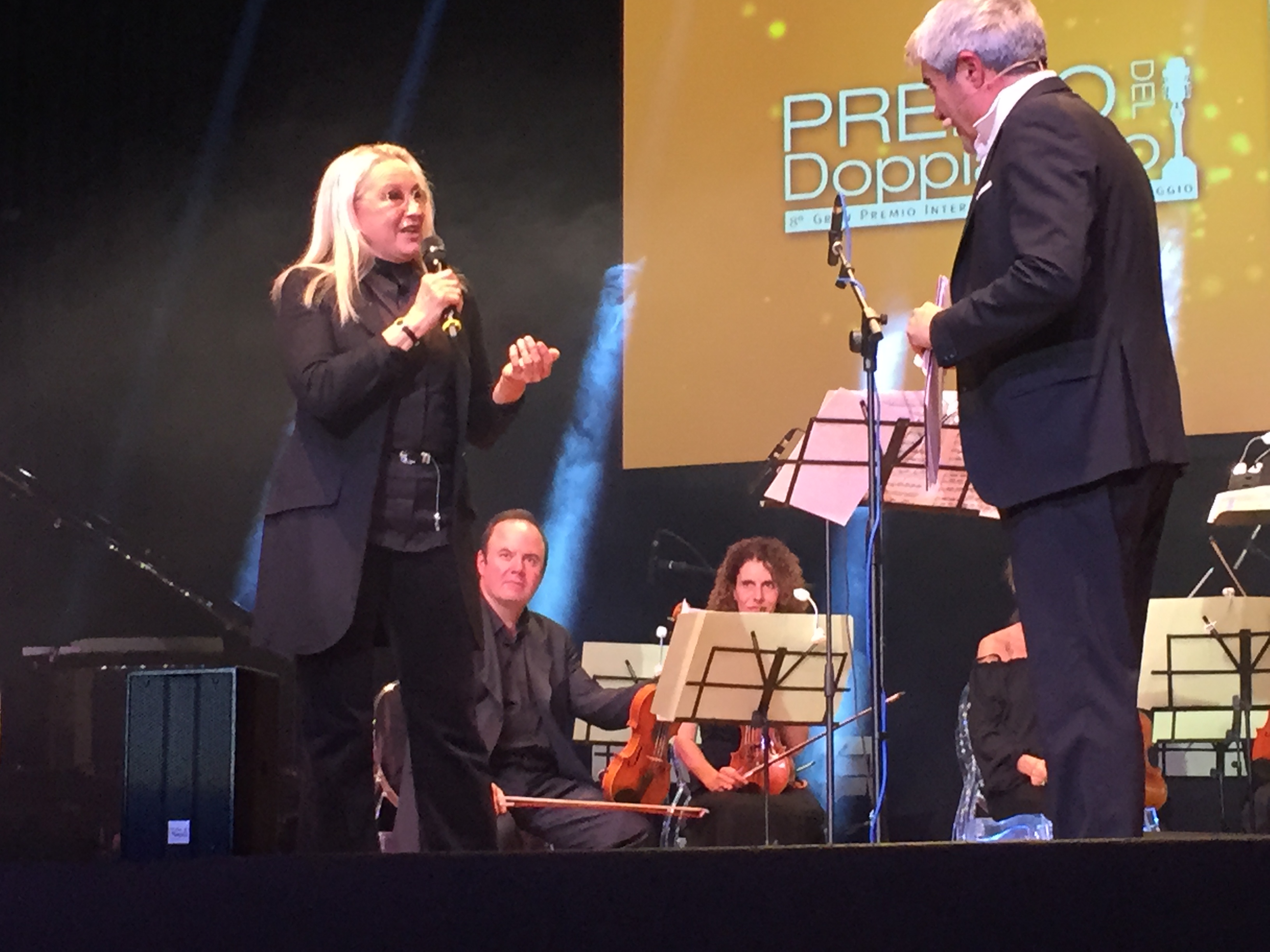 Eleonora Giorgi e Pino Insegno