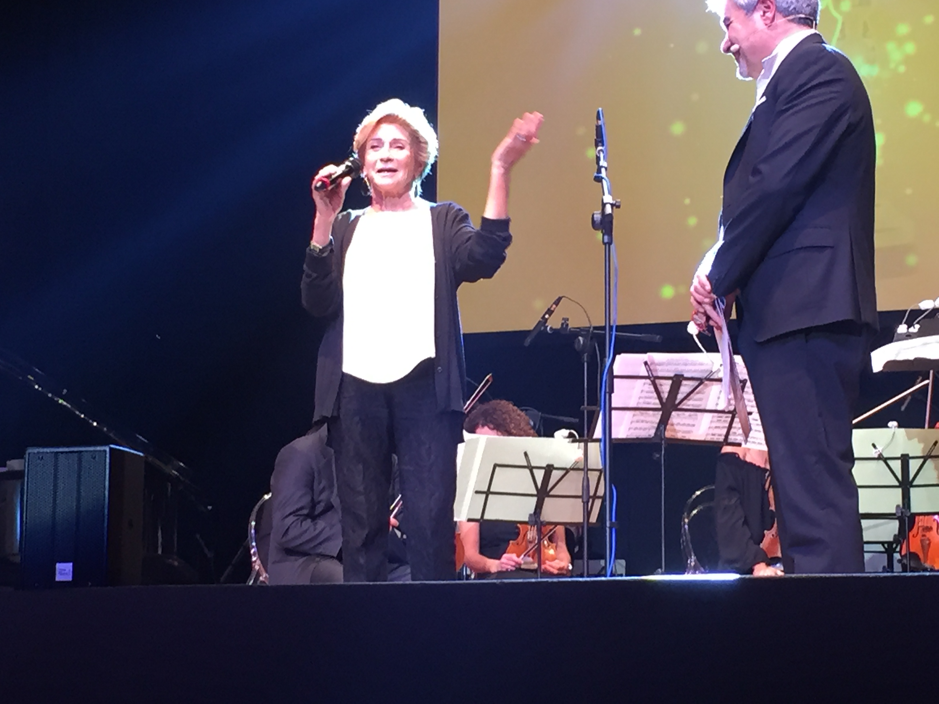 Melina Martello con Pino Insegno 3