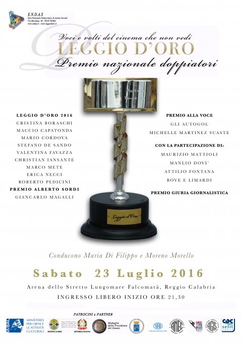 Locandina del Leggio d'oro 2016