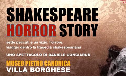 Shakespeare Horror Story Agosto 2019 Roma