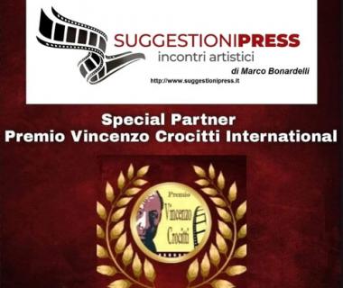 Suggestioni Press diventa Special Partner Premio Internazionale Vincenzo Crocitti