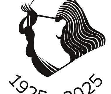 Il logo di "Camilleri Cento", programma degli eventi per i cento anni di Andrea Camilleri